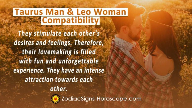 Taurus Man and Leo Woman Compatibility