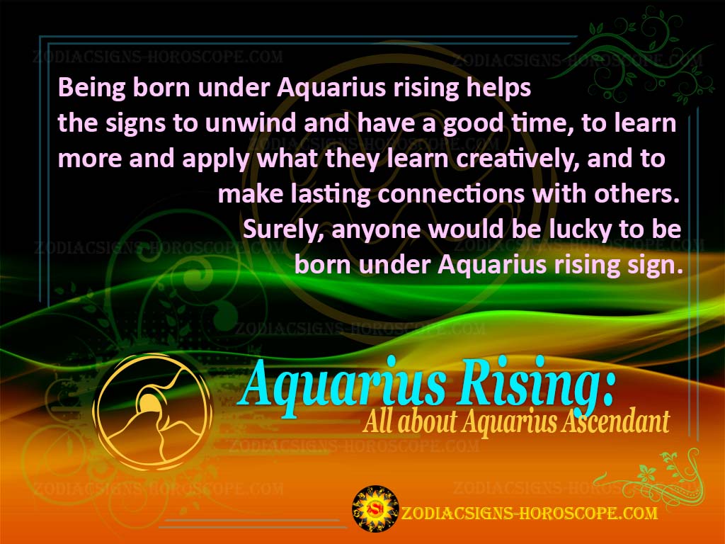 To about things aquarius know Zodiac Facts:
