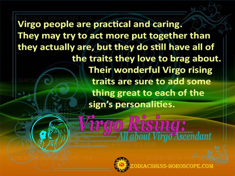 Virgo Rising Personality Traits of Virgo Ascendant 12 Rising Signs