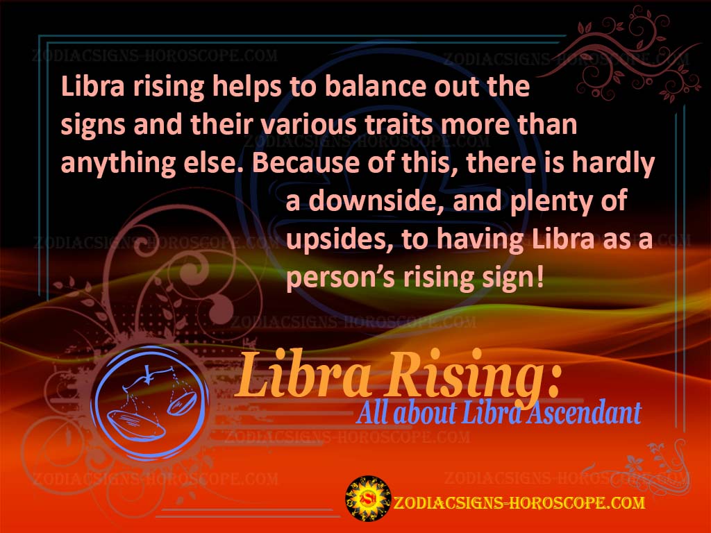 Libra Rising - Ascendent Balanță