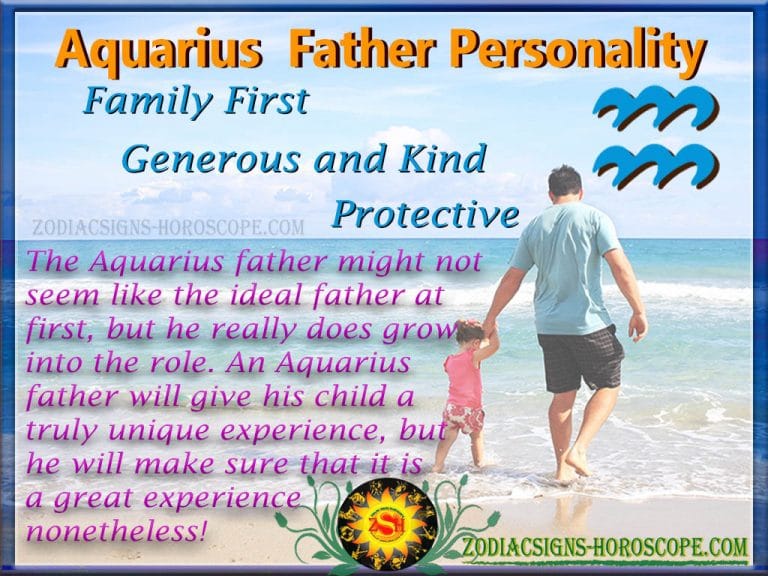Aquarius Father Traits Personality and Characteristics of Aquarius Dad