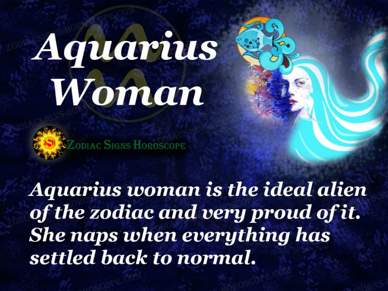 Aquarius Woman Characteristics