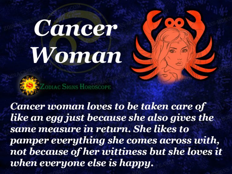 A rákos nő jellemzői