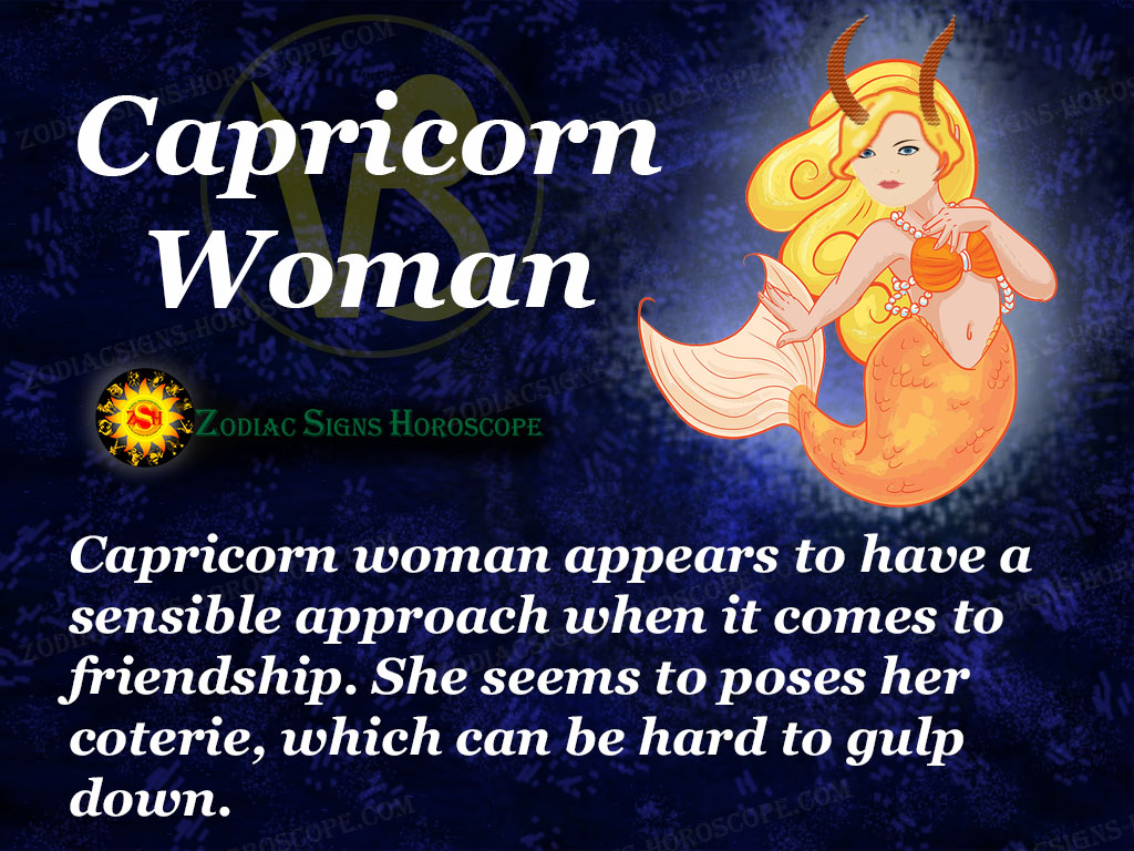 Capricorn Woman Characteristics.