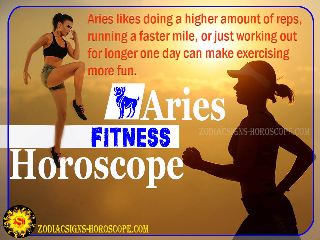 Aries Fitness Horoscope