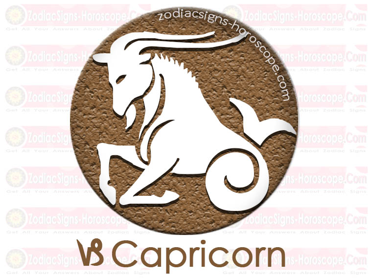 Capricorn Zodiac Sign (Dec 22 to Jan 19) is the striving and determined Sea...