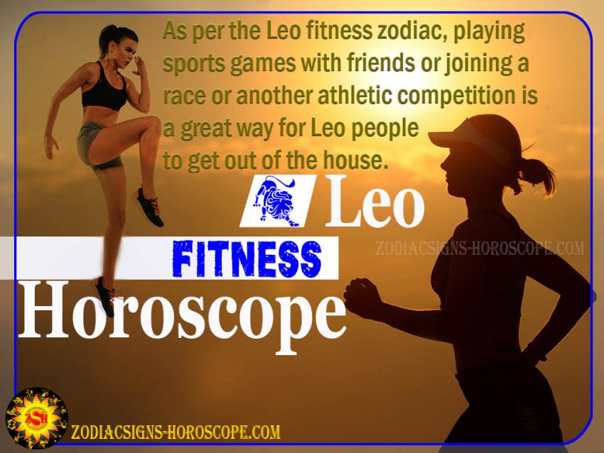 Leo Fitness Horoscope Astrology Fitness Predictions for Leo People