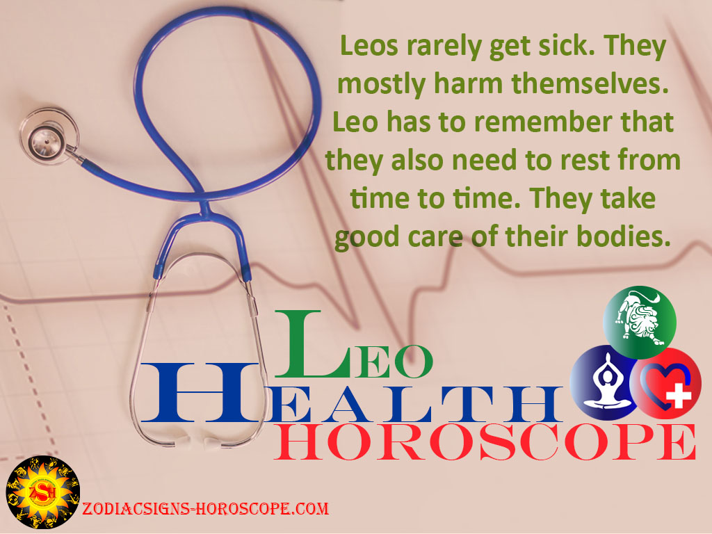 Leo Health Horoscope