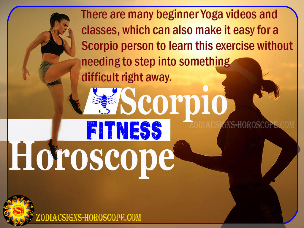 I-Scorpio Fitness Horoscope