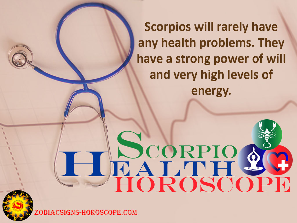 Scorpio Health Horoscope