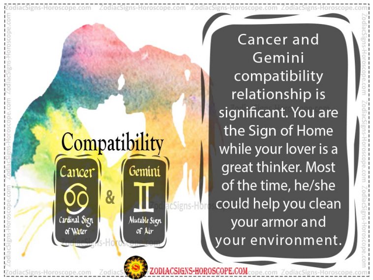Cancer and Gemini Compatibility Love, Life, Trust and Sex Compatibility