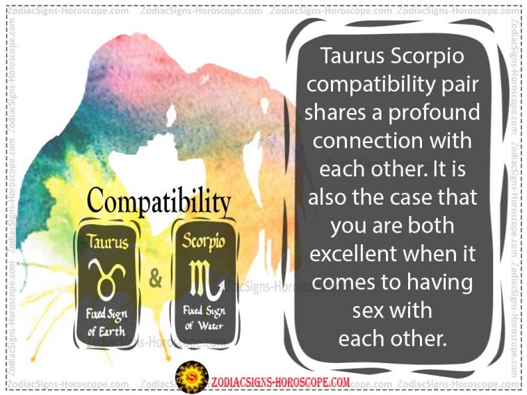 Taurus and Scorpio Compatibility Love