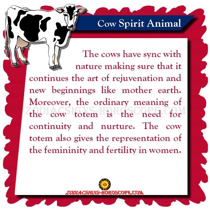 Cow Spirit Animal Meaning