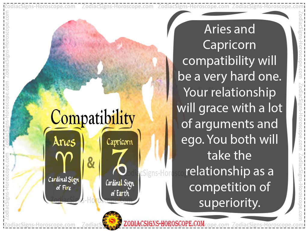 Aries at Capricorn Compatibility Love