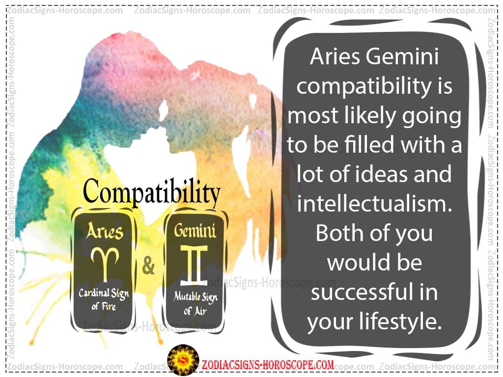 Aries and Gemini Compatibility Love