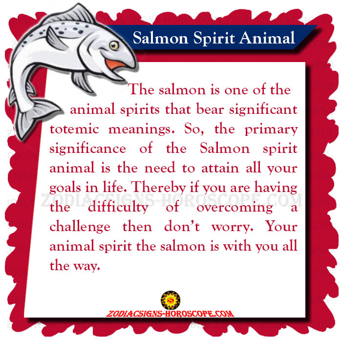 Salmon Spirit Animal Totem