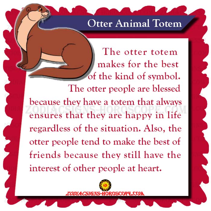 The Otter Spirit Animal: Meaning, Symbolism and Dream of Otter Totem The Otter Spirit Animal: Meaning, Symbolism and Dream of Otter Totem