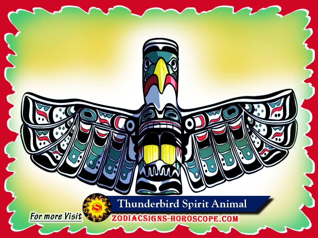 Totem zwierząt Thunderbird