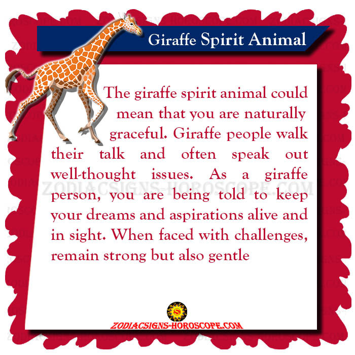 Giraffe Spirit Animal