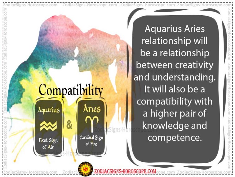 Aquarius ak Aries konpatibilite renmen