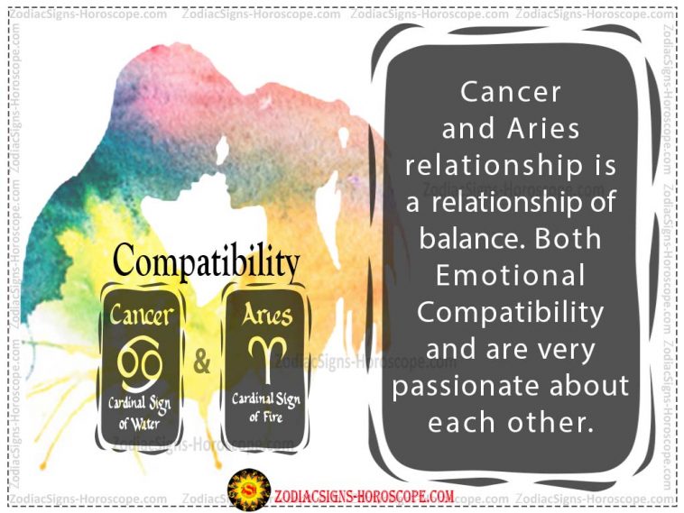 Krebs und Widder lieben Kompatibilität