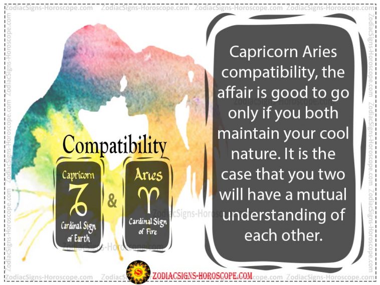 Capricorn dan Aries menyukai kompatibilitas
