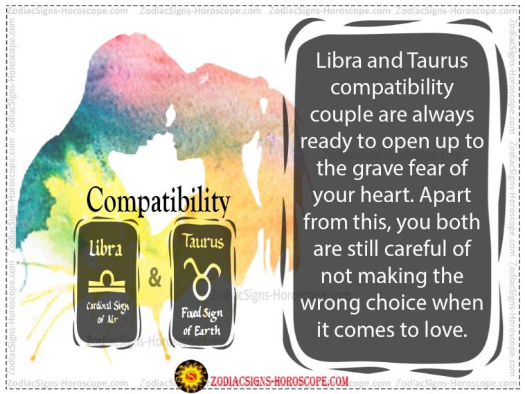 Libra and Taurus Love Compatibility