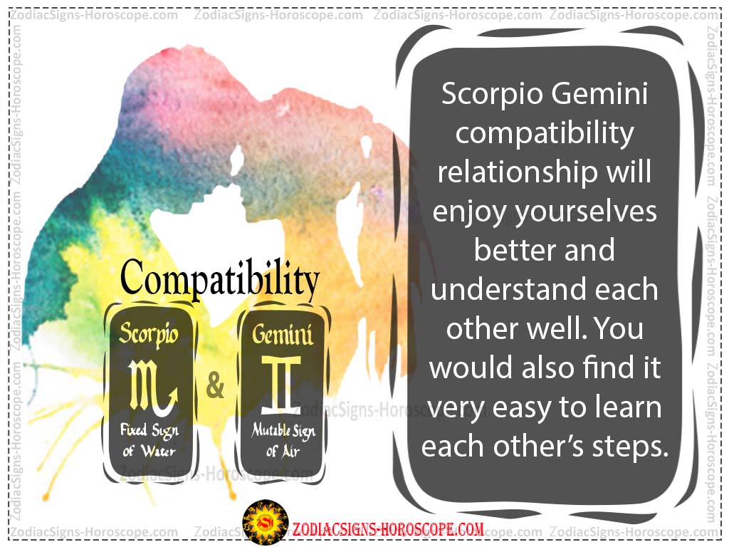 Scorpio and Gemini Compatibility Love, Life, Trust and Sex Compatibility