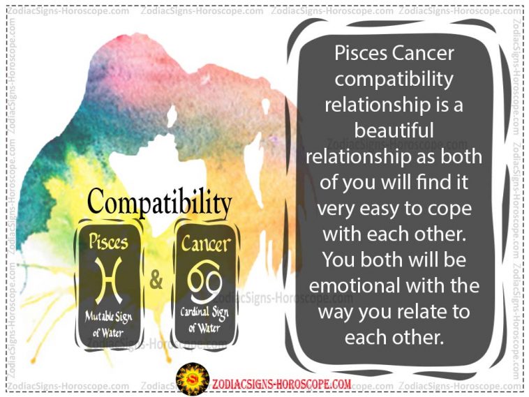 Pisces and Cancer Compatibility Love