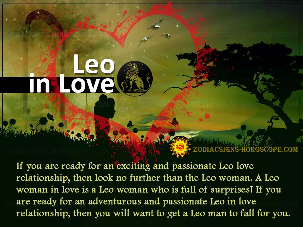 Leo Zodiac Sign in Love