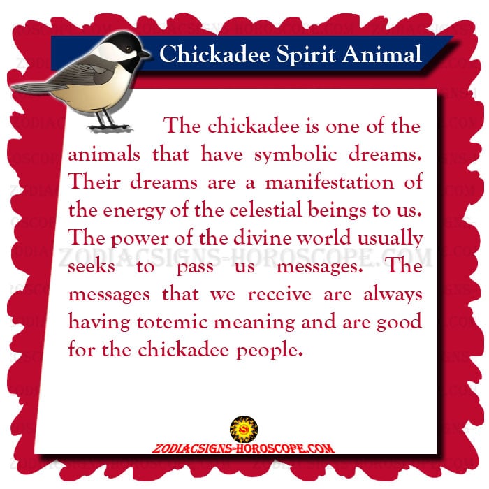 Chickadee Spirit Animal Meaning