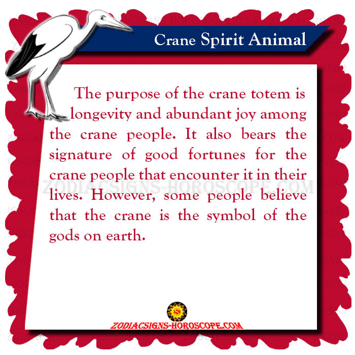 Crane Spirit Animal Meaning