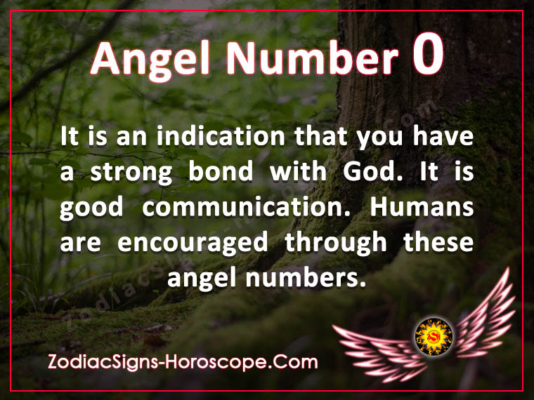 Angel Number 0 Meaning is an indication that you have a bond with God..