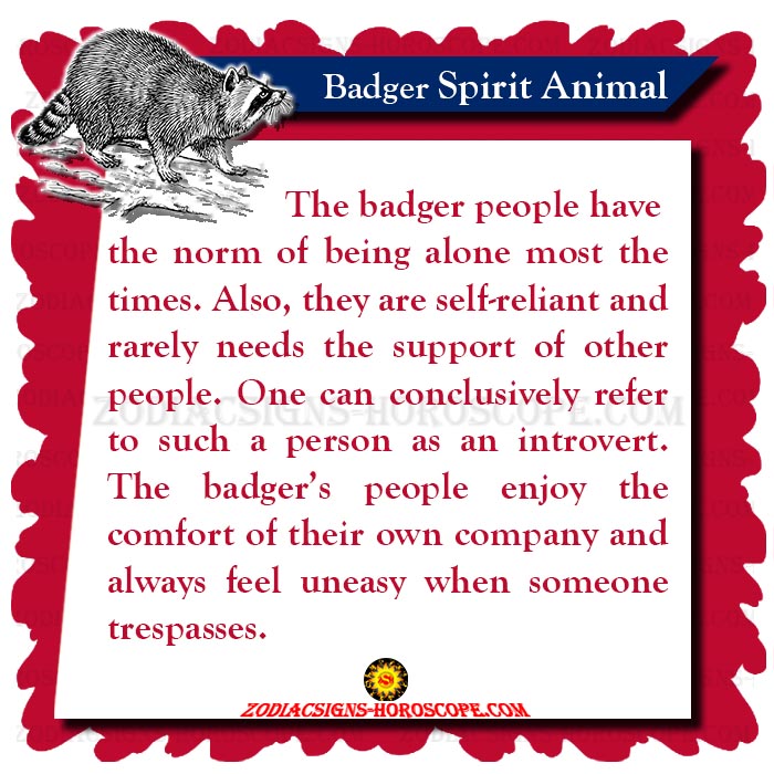 Badger Spirit Animal