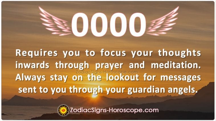 Angel Number 0000 Meaning