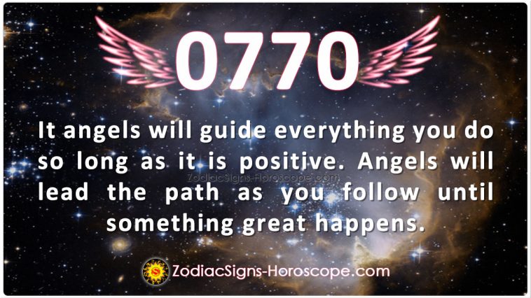 Angel Numaber 0770 Meaning