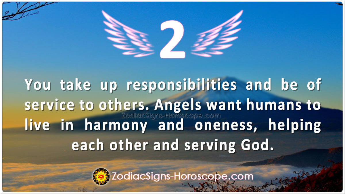 Angel Number 2 is a communication about your tolerance and endurance