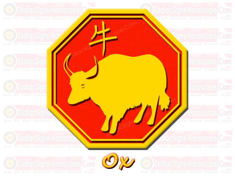 OX Chinese Zodiac Sign