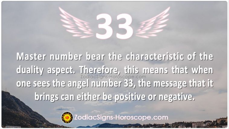 Angel Number 33 meaning