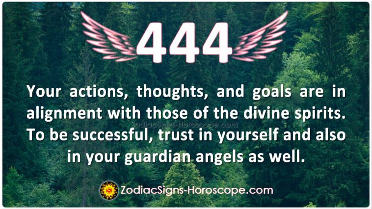 Angel Number 444 meaning