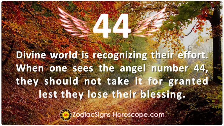 Angel Number 44 meaning