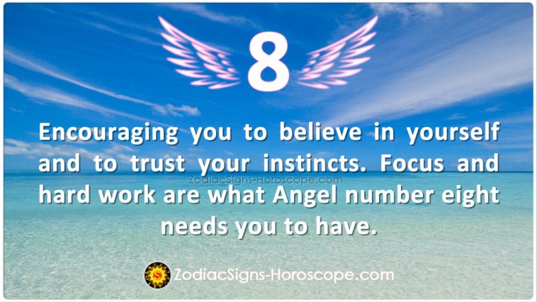 Eņģeļa numura 8 nozīme