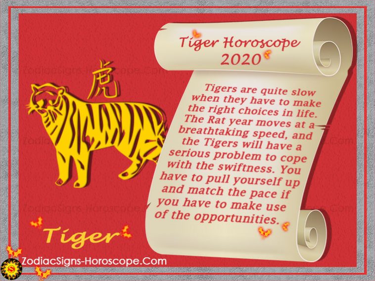 Tiger Horoscope 2020 förutsägelser