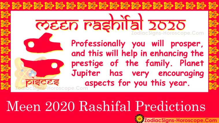 Meen Rashifal 2020 årliga förutsägelser