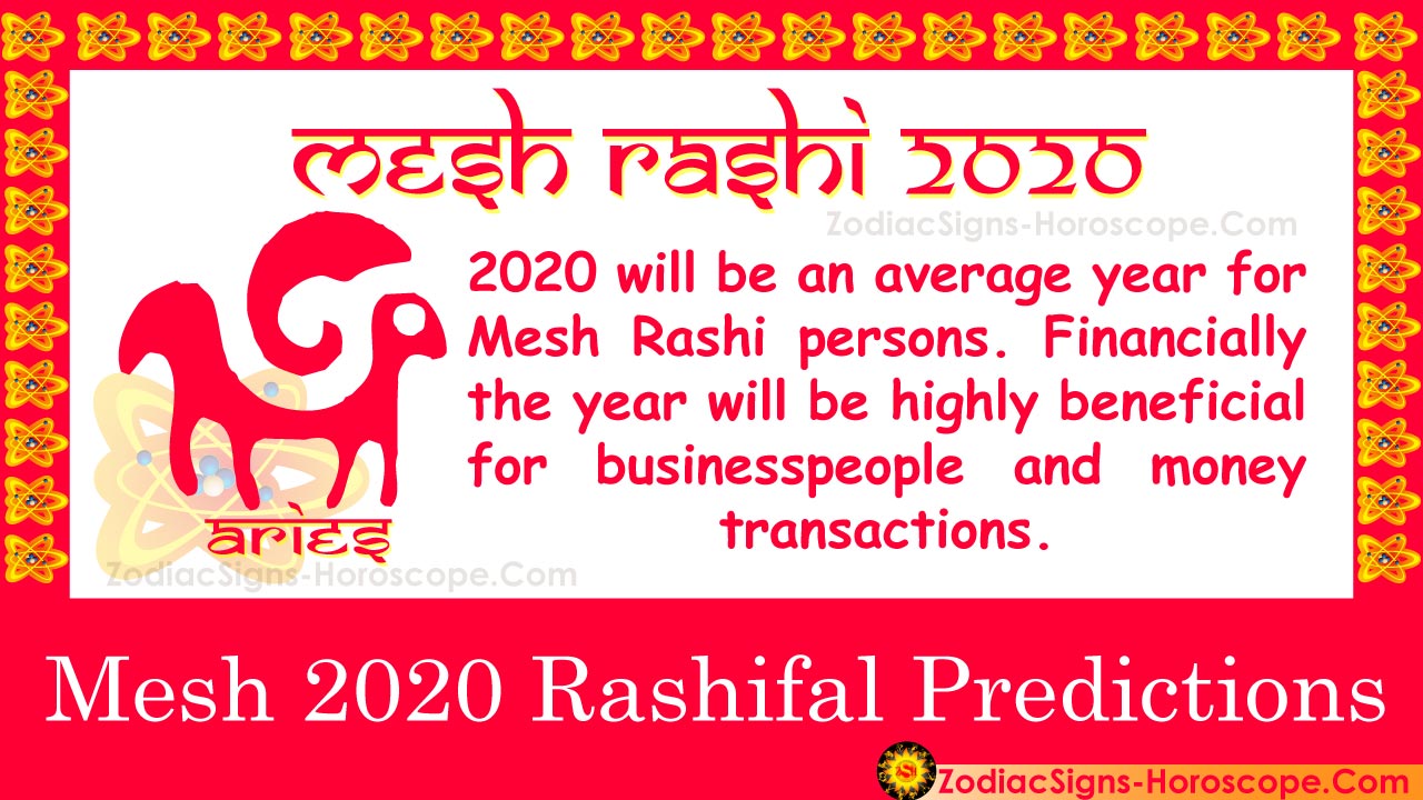 noot schouder Intrekking Mesh Rashifal 2020 - Mesh Rashi 2020 Horoscope Vedic Astrology - ZSH