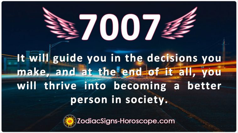 Angel Numaber 7007 Meaning