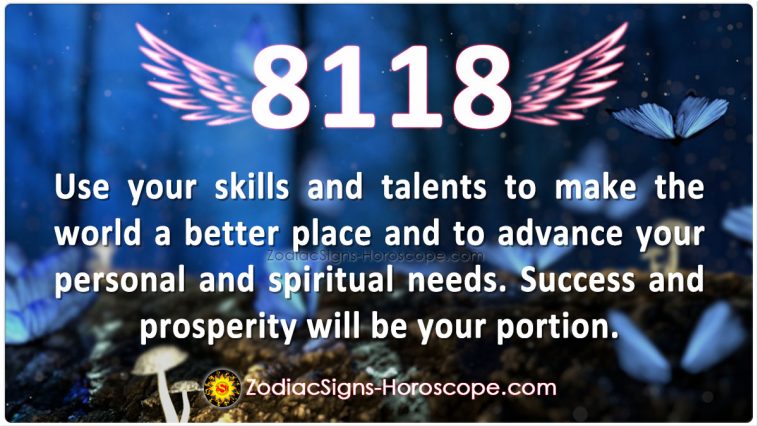 Angel Number 8118 Meaning