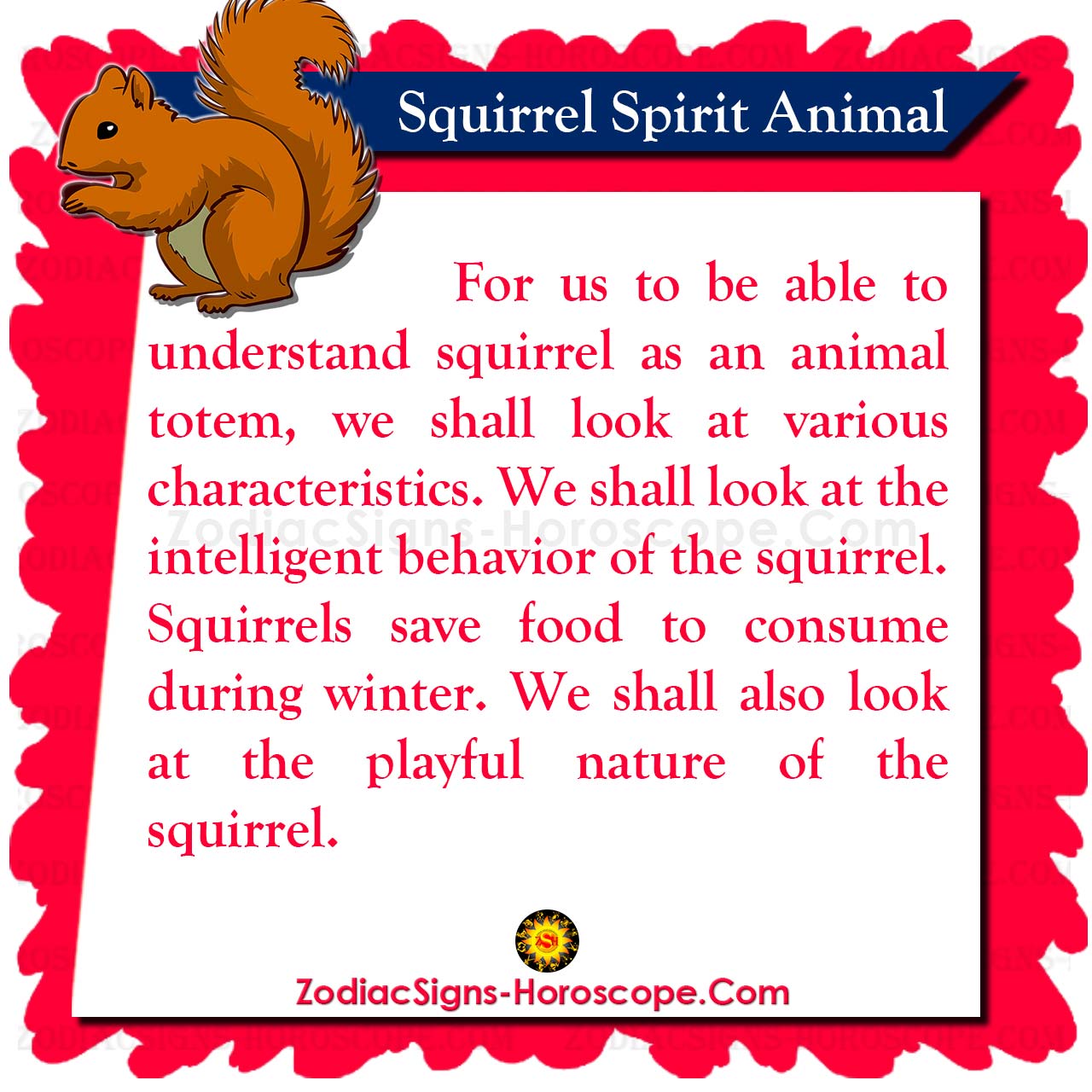 Squirrel Spirit Animal Meaning