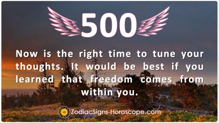 Angel Number 500 Meaning