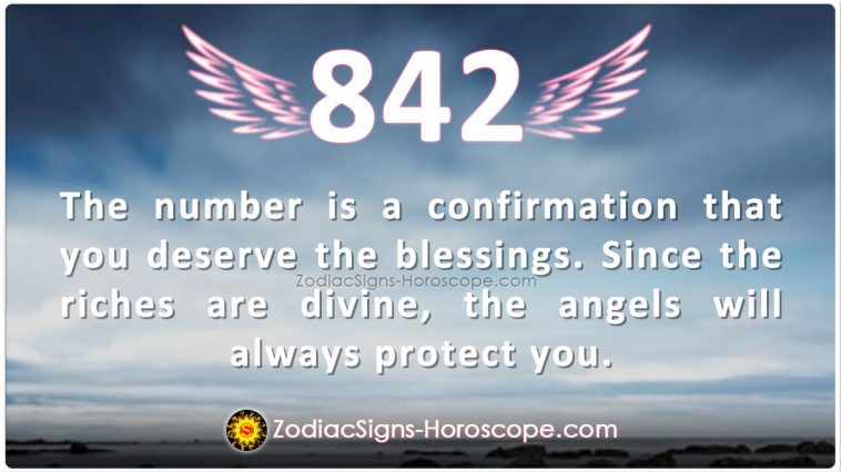 Anghel Number 842 Meaning